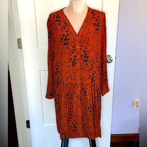 Garnet Hill Drop Waist Boho Dress